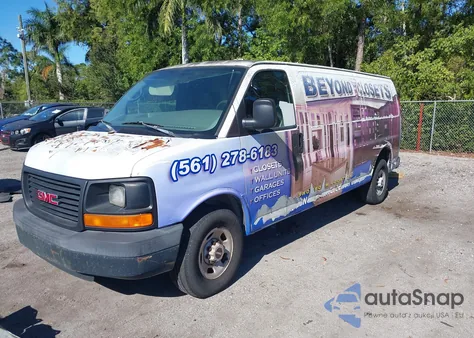 2006 GMC Savana Work Van from USA, damaged, VIN 1GTHG39U461258501